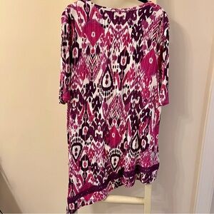Chico's Vibrant Pink and Purple Top